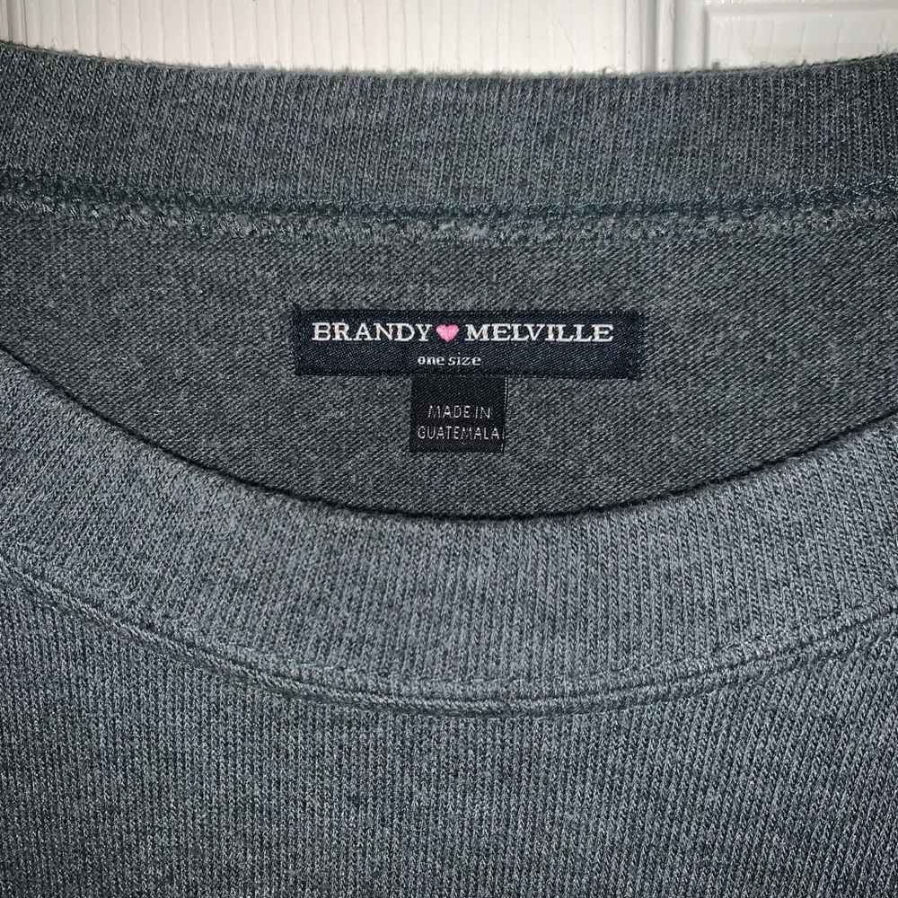 Brandy Melville cropped sweatshirt
